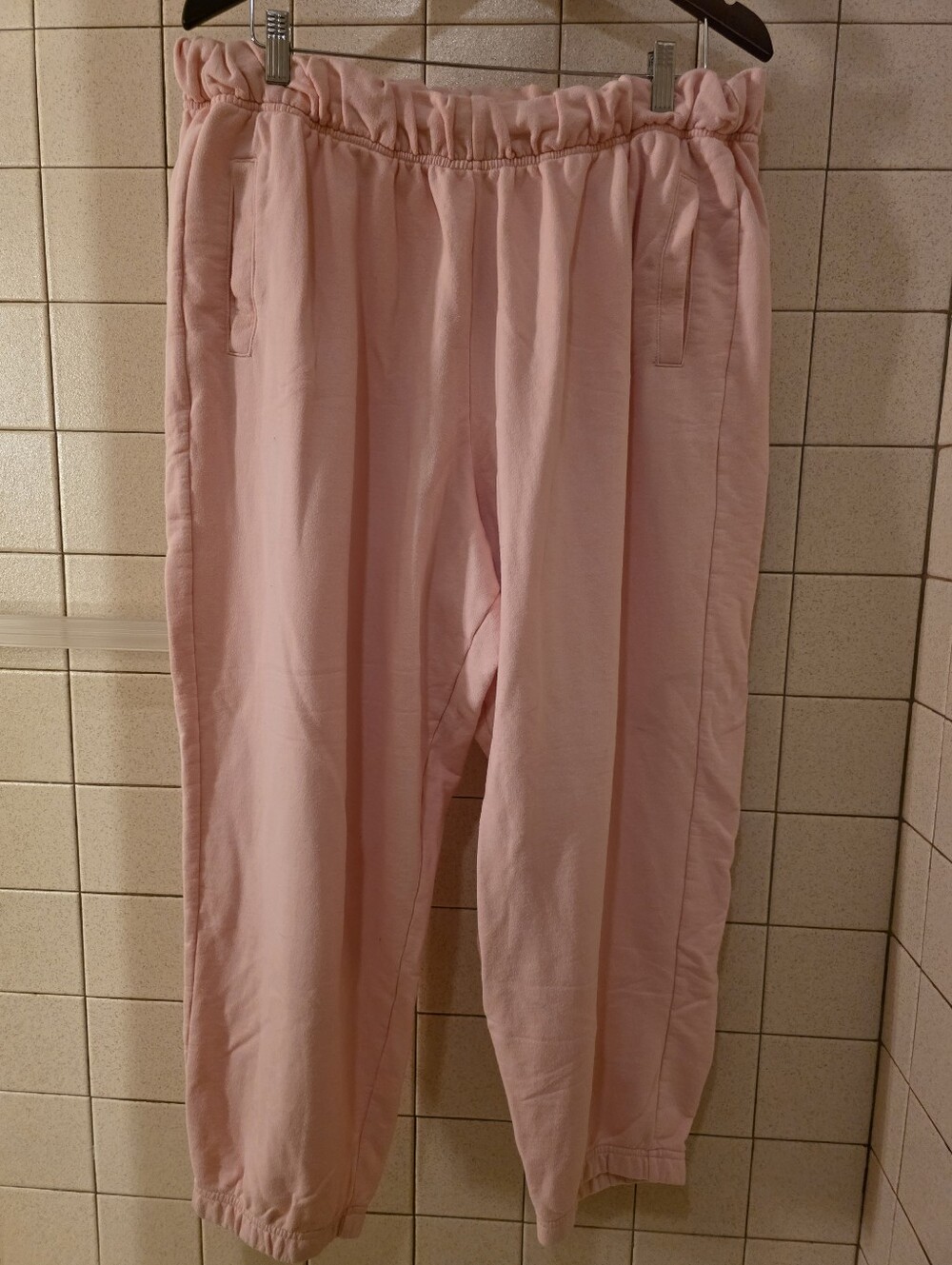 Womans Aerie 2 Piece Pink Warm Up Outfit